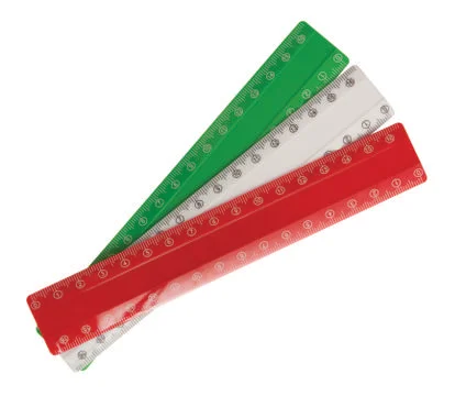 Rullers for mathematics and geometry in school Stock Photos