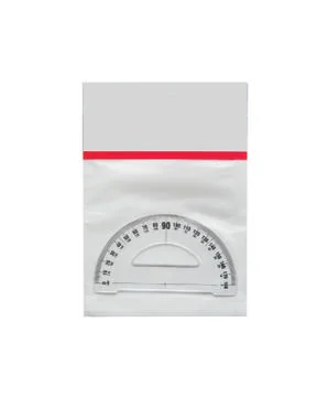 Rullers for mathematics and geometry in school Stock Photos