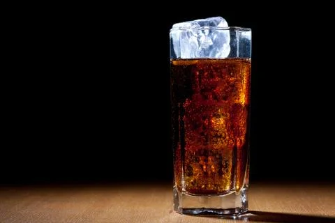 Rum and cola Foto stock