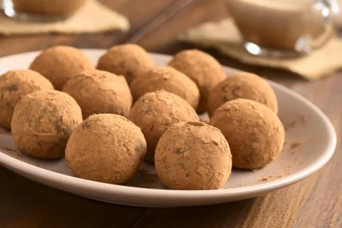 Rum Balls Stock Photos