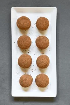Rum Balls Stock Photos