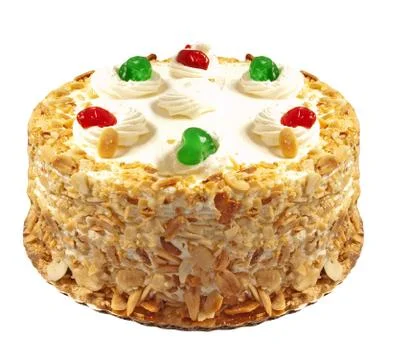 Rum cake Stock Photos