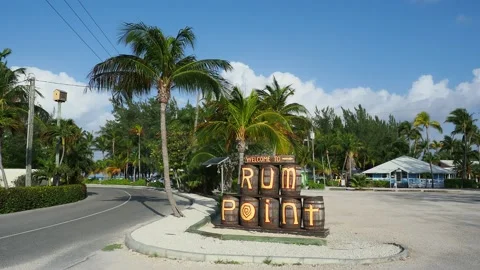 Rum Point at Grand Cayman, Cayman Islands Stock Footage 129612859