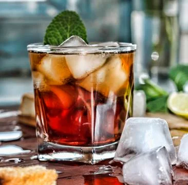 Rum refreshment alcoholic drink 写真素材