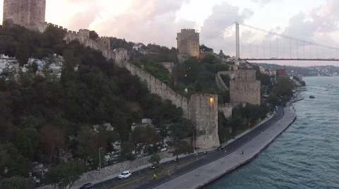 Rumeli Castle Stock Footage 43154140