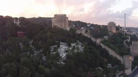 Rumeli Castle Stock Footage 43154250