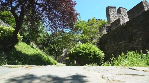 Rumeli Castle Stock Footage 90614457