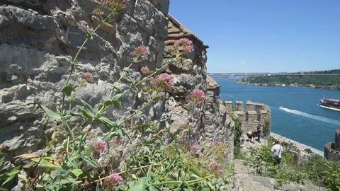 Rumeli Castle Stock Footage 90616605