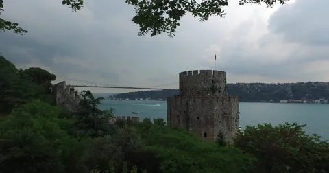 Rumeli fortress Stock Footage 64798494