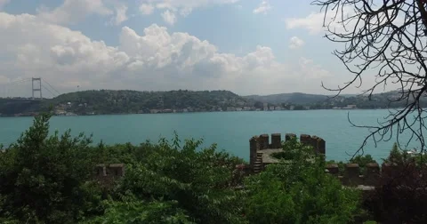 Rumeli fortress Stock Footage 64798539