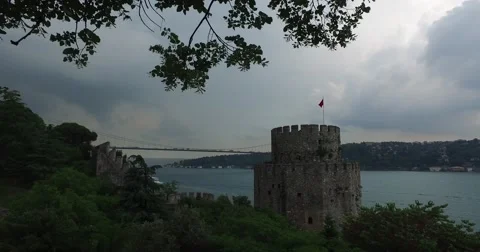 Rumeli fortress Stock Footage 64798738