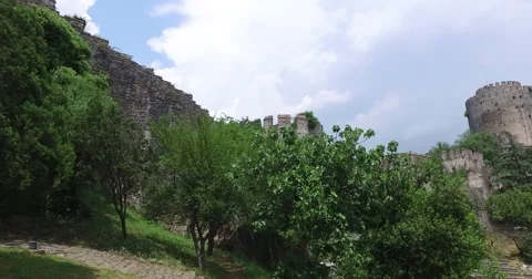 Rumeli fortress Stock Footage 64798761