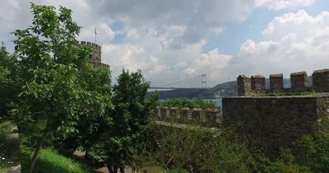 Rumeli fortress Stock Footage 64798815