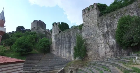 Rumeli fortress Stock Footage 64798834