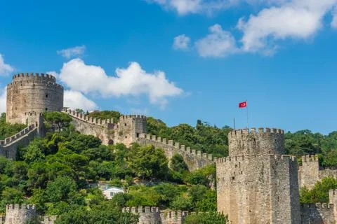 Rumeli fortress Stock Photos