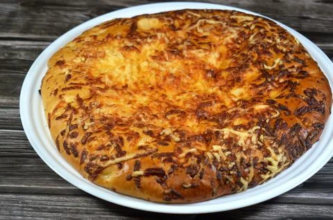 Rumi Cheese Turkish soft bread made of Yoghurt Yogurt, flour, yeast, Turkis.. Stock Photos