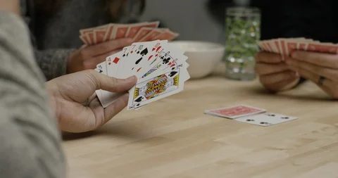 Rummy Gameplay Stock Footage 122584153