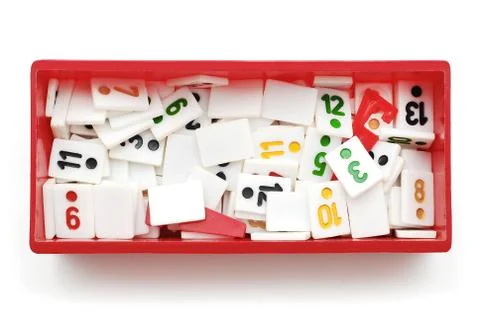 Rummy pieces Stock Photos