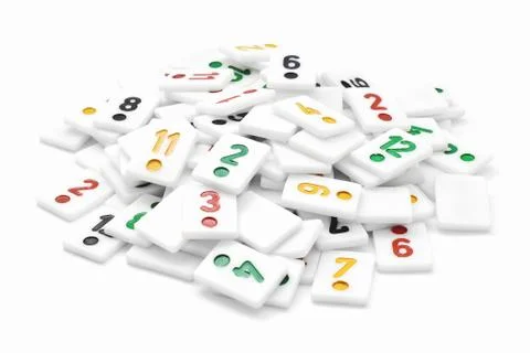 Rummy pieces Stock Photos