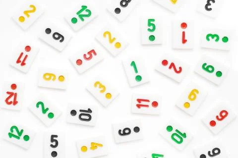 Rummy pieces Stock Photos