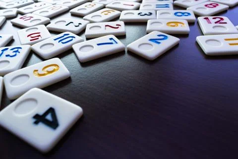 Rummy pieces Stock Photos