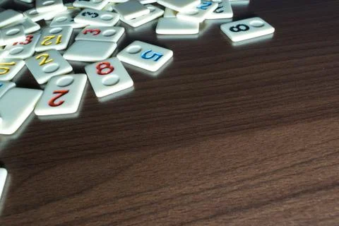 Rummy pieces Stock Photos