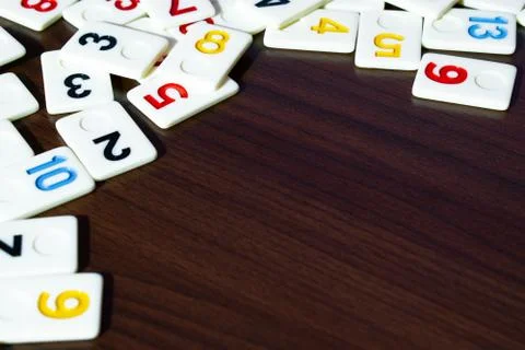Rummy pieces Stock Photos