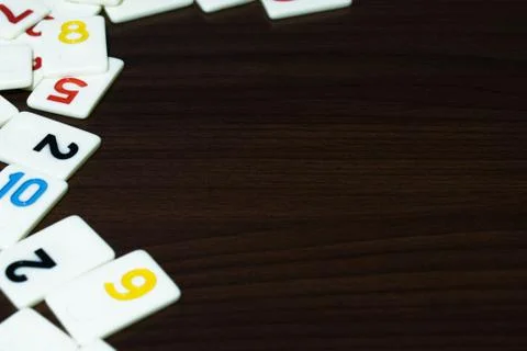 Rummy pieces Stock Photos
