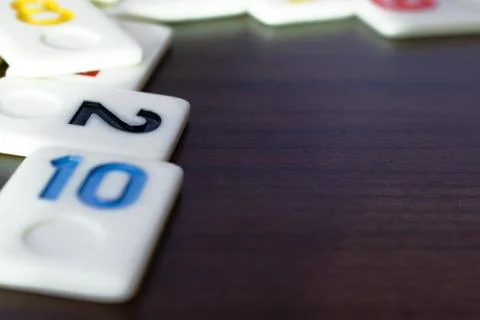 Rummy pieces Stock Photos