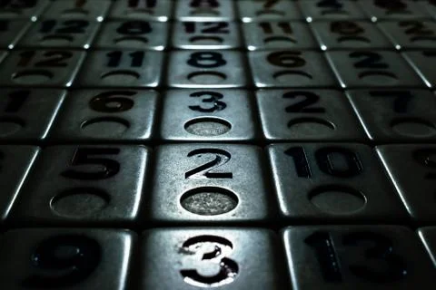 Rummy pieces Stock Photos