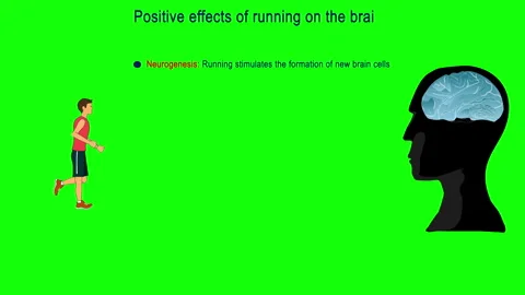 Run and Brain Green Stock Footage 324099913