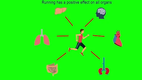 Run and Brain2 Stock Footage 324102222