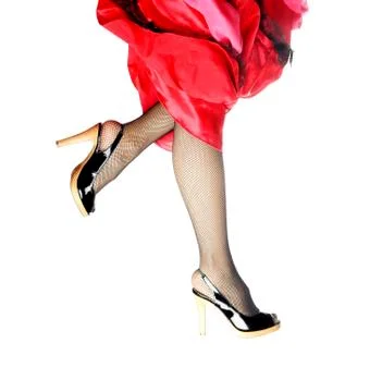 Run and dance Stock Photos