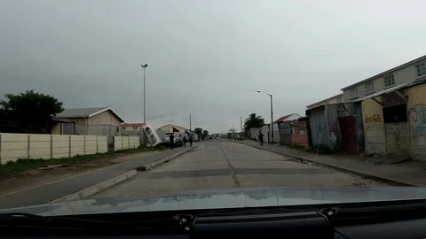 Run Down Apartment Complex co Stock Footage 116896041