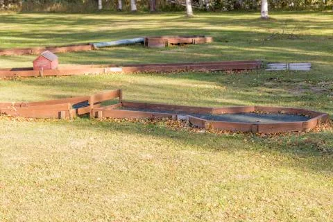 Run Down Miniature golf Stock Photos