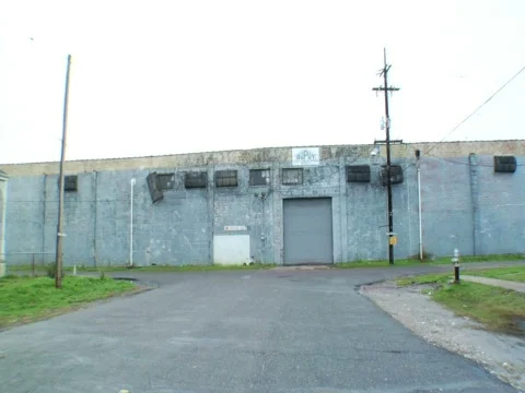 Run-down Storage Facility in New Orleans, Louisiana 01 Stock-Footage 357056