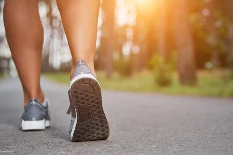 Run in the forest Stock Photos