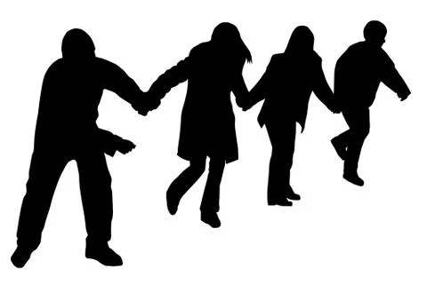 Run Stock Illustration