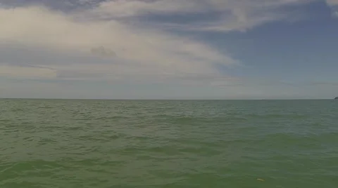 Run On The Ocean Stock Footage 40936907