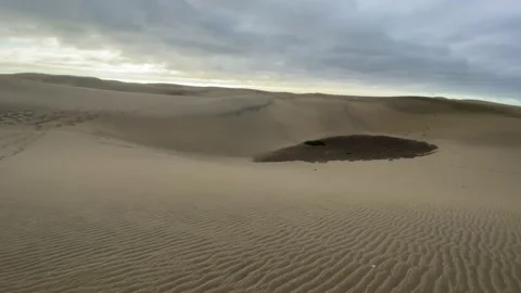 Run POV man desert training morocco arabia sport healthy lifestyle Stock Footage 161914345