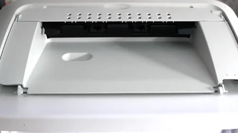 Run printer Stock Footage 32510585