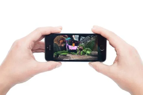 Run sackboy! run! Stock Photos