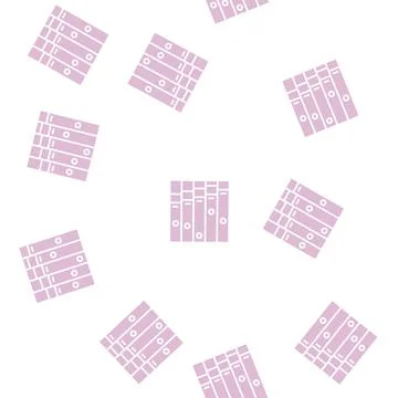Run track top view glyph seamless pattern Ilustración de archivo