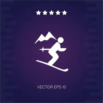 Run vector icon Stock Illustration