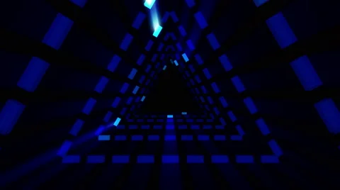 Run Way Tunnel Stock Footage 59897733