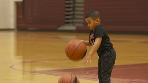 Runaway Basketball Dive Stock Footage 88602703