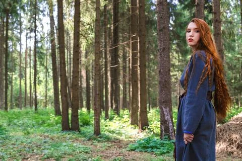 Runaway in the forest Stock Photos