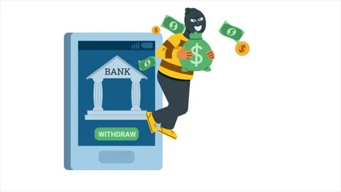 Runaway Money Thief Stock Footage 317146112