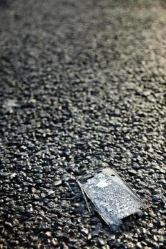 Rundown cellphone panel Stock Photos