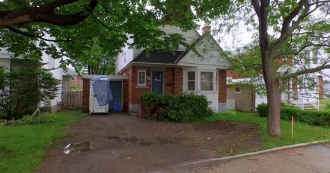 Rundown House Stock Footage 70725642